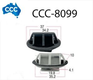 CCS-8099 Mazda Body Flair Clips 10pcs 