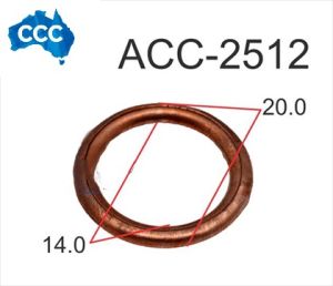 Automotive Sump Plug Washers 25pcs CCS-2512