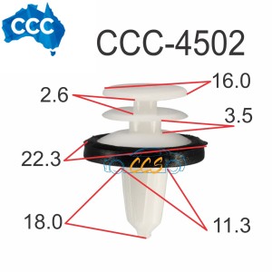 Ford Ranger Interior Trim Clips 25pcs CCS-4502