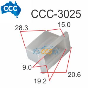 Nissan Interior Screw grommet 25pcs CCS-3025