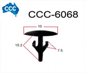Trim Retainer Clips CCS-6068 25pcs