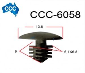 Trim Retainer Clips CCS-6058 25pcs