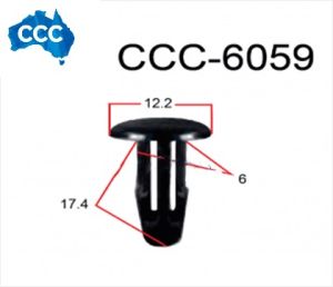 Trim Retainer Clips CCS-6059 25pcs