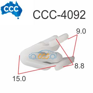 Isuzu Garnish Moulding Retainer Clips 25pcs CCS-4092