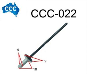 Automotive Metal Pop Rivets 25pcs CCS-022