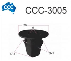 CCS-3005 Toyota Inner Guard Grommets 25pcs 