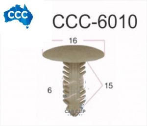 Brown X-Tree Universal Clips 25pcs CCS-6010