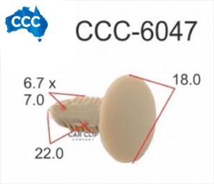 white X-Tree Clips 25pcs CCS-6047 