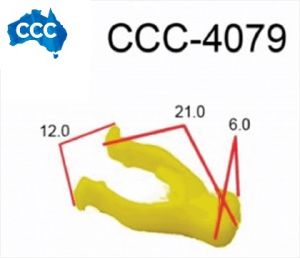 Isuzu Garnish Moulding Retainer Clips 25pcs CCS-4079