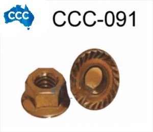 6mm Flange Nuts 25pcs CCS-0091